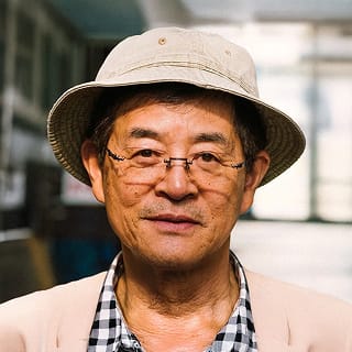 釜ヶ崎支援機構理事長・山田實氏の写真